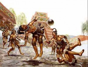 Voetbal a la Maya