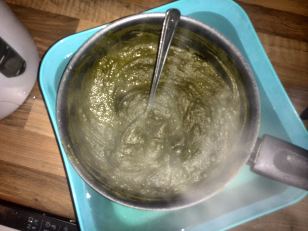 gekookte caca